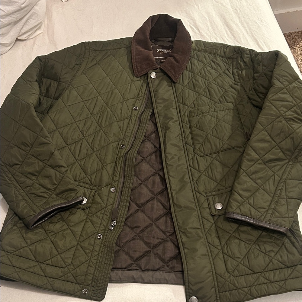 Coach Olive Quilted Men's Jacket